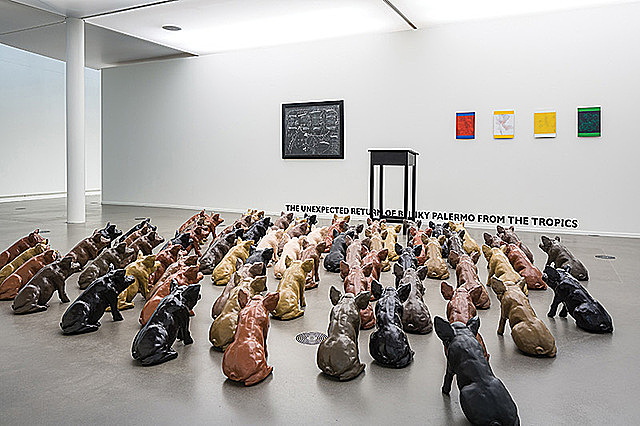 The Unexpected Return of Blinky Palermo from the Tropics