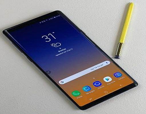 2.Samsung Galaxy Note 9