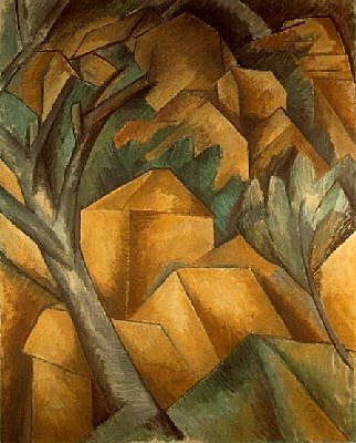 Maisons à l'Estaque de Georges Braque