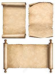 El pergamino para la escritura