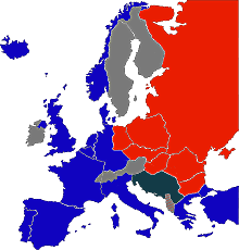 The Iron Curtain in Put in Place