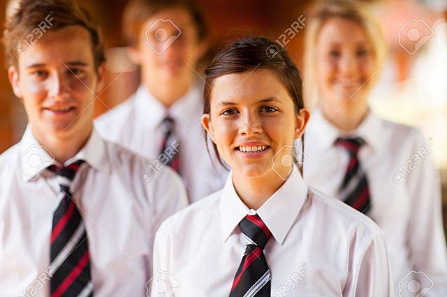 my first day of classes in high school