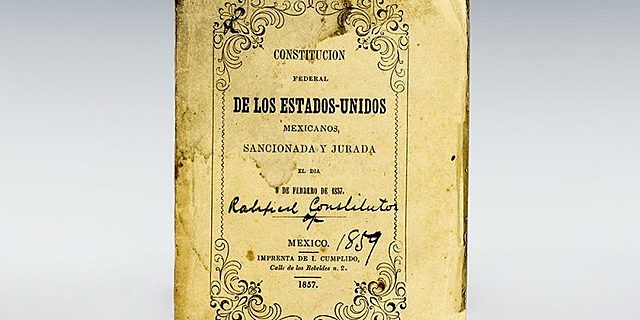 CONSTITUCIÓN FEDERAL DE JUAREZ