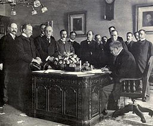 Protocol of Peace between the US and Spain/Treaty of Paris