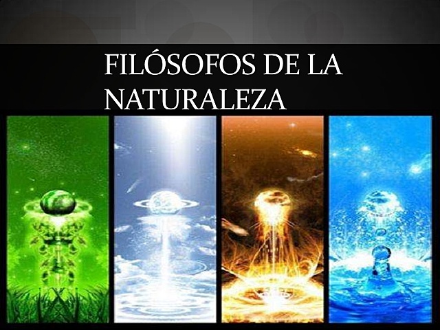 Filosofos de la naturaleza