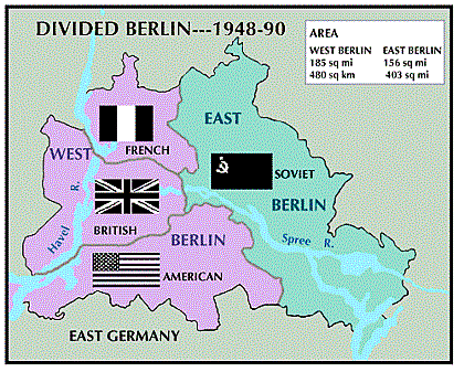 Post War Occupations and Division of Germany