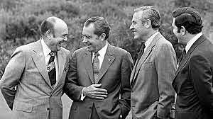 Nixon resigned as president