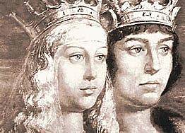 Matrimonio de Isabel I y Fernando II.