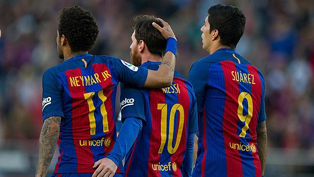 messiren lagun minak suarez eta neymar dira