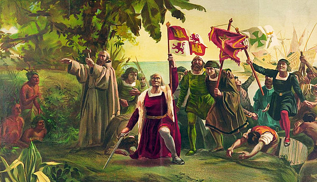 Cristobal Colón llega a "La India"