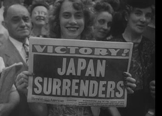 V-J Day (victory over Japan)