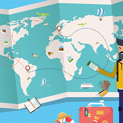 Timeline: 2. Turismo Mundial: Evolución.