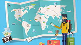 Timeline: 2. Turismo Mundial: Evolución.