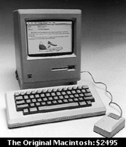 Jobs introduces the Macintosh