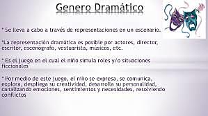 Género Dramático