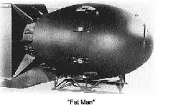 Fat Man Dropped on Nagasaki