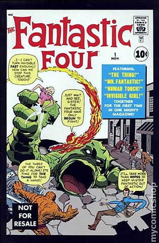 First Comic(Fantastic Four) Created
