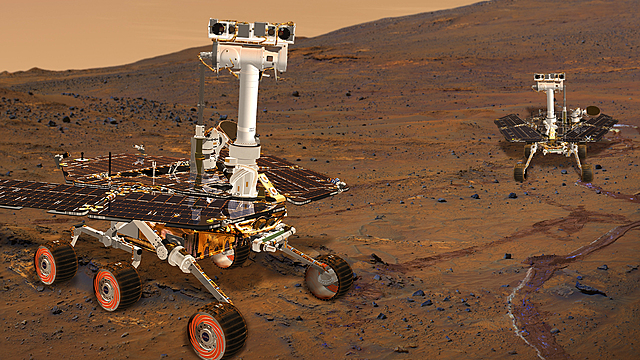 Mars Exploration Rovers are launched