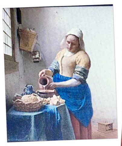Melkmeisje van Vermeer