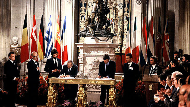 La entrada en la Unión Europea