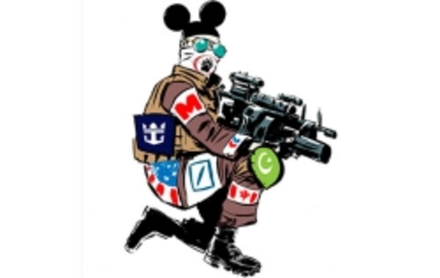 Agribusiness giant Monsanto, GM foods, hired services of the mercenary firm, Blackwater, to spy on activist who were organizing against Monsanto.