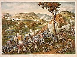 Battle of Missionary Ridge, Chattanooga