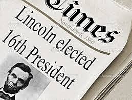 Abraham Lincoln is elected president