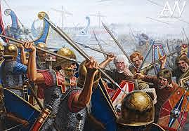 Asken emperadore erromatarra garaitua