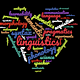 Linguistics word cloud rectangular