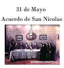 Acuerdo de San Nicolás (31/5 1852)