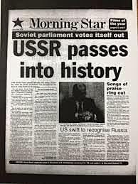 USSR Dissolved