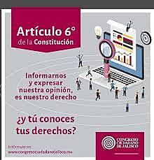Reformas al artículo 6o constitucional