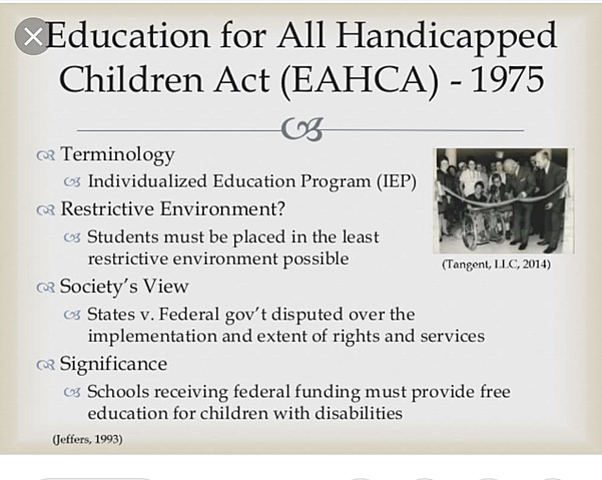 Education for All Handicapped Children Act