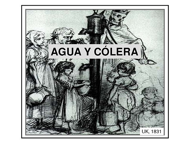 JONHN SNOW Realiza el primer estudio de la epidemiológico de cólera en Londres