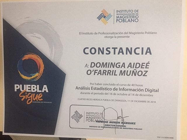 Curso: Análisis Estadístico de Información Digital
