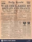 Britain and France declare war on germany