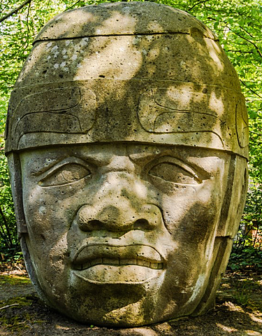 Olmec’s reuze hoofden