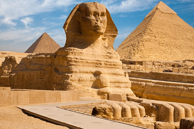 De Sfinx van Gizeh