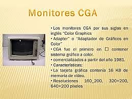 MONITORES CGA