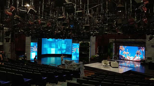 Ellen Show Behind the scenes bij Warner Bros studios