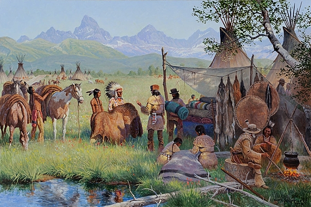 First Mountain Man Rendezvous