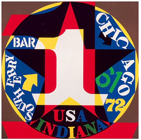 Autoportrait Robert Indiana
