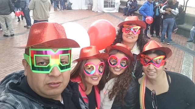 Participación del equipo docente en la inauguración de los juegos 2016