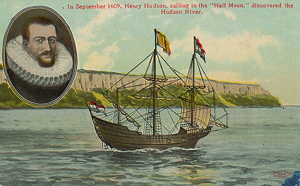 Henry Hudson Discovers the Hudson River