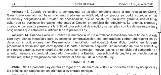 REFORMA DE 2003