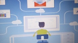 Timeline: Educación a Distancia / e-learning by María I. Rivera