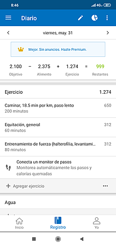 Actividad física viernes