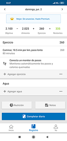 Actividad fisica domingo