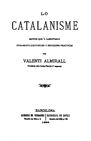 Les plataformes del catalanisme