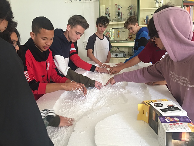 Montaje de la maqueta